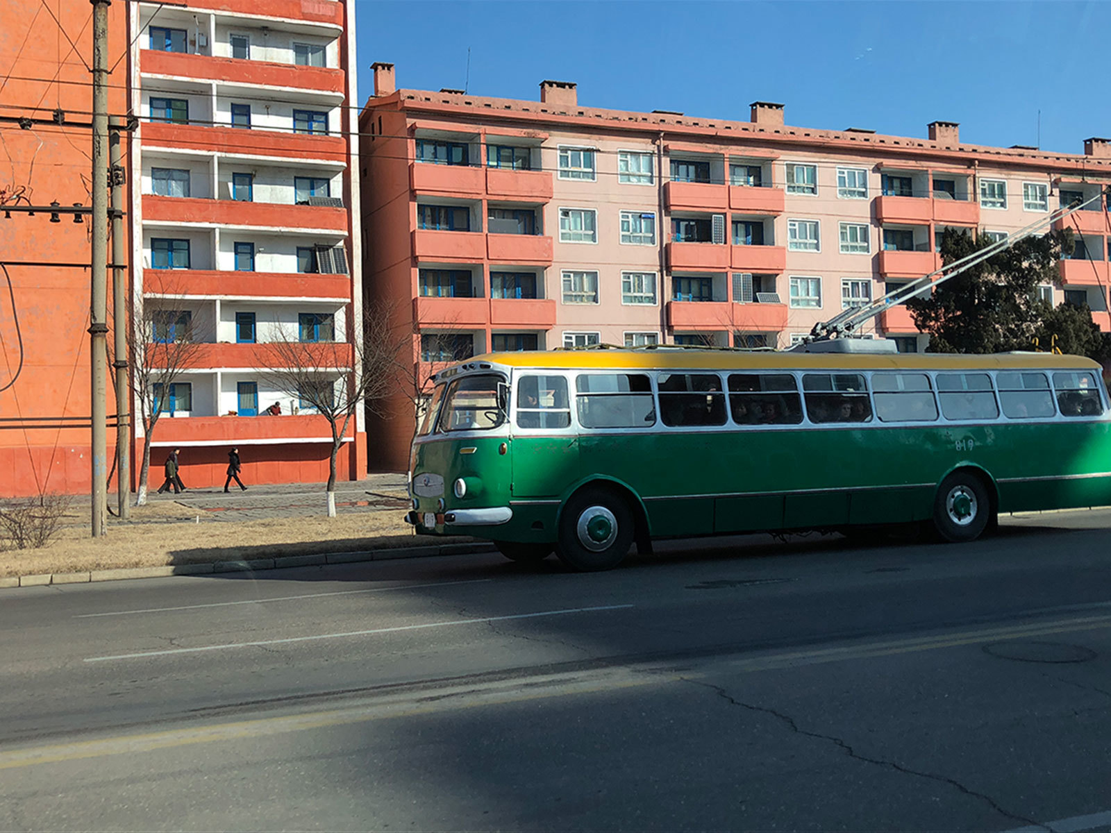 КНДР - транспорт в городах Пхеньян, Нампхо, Кэсон | Пикабу