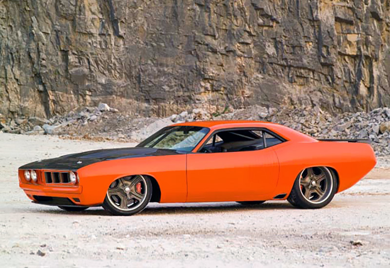 Plymouth HEMI Cuda 572 G-Force Custom - Plymouth, Hemi, Custom, Auto, Car, Longpost, Plymouth hemi cuda