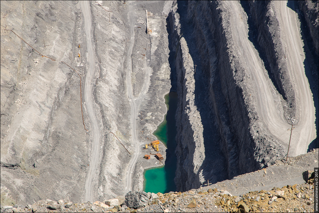 Combine Magnezit: Karagai quarry. Part 1. - Magnesite, Chelyabinsk region, Satka, Longpost, The photo, Career