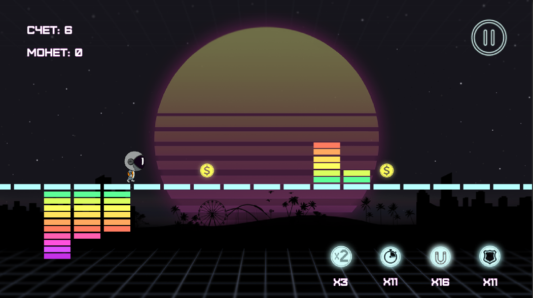 Опыт разработки 2d игры - Моё, Игры, Retrowave, Android, Игры на Android, Таймкиллер, Длиннопост