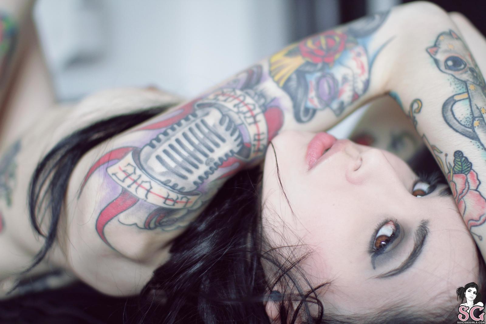 Ilanna - NSFW, Ilanna, Suicide girls, Beautiful girl, Boobs, Booty, Longpost