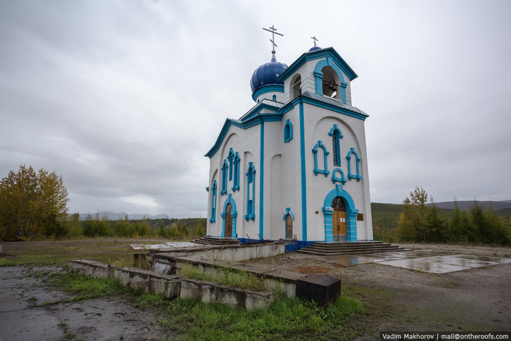 Полузаброшенный поселок гидростроителей Синегорье. Магаданская область. - Синегорье, Почти, Заброшенное, Колыма, Длиннопост, Фотография