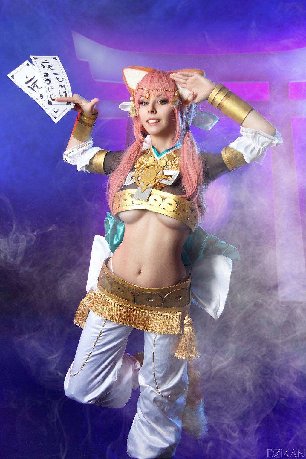 Valentine Tamamo (Goddess form)! - Disharmonica, , Cosplay, Fate-Extra, Anime, Beautiful girl, Longpost