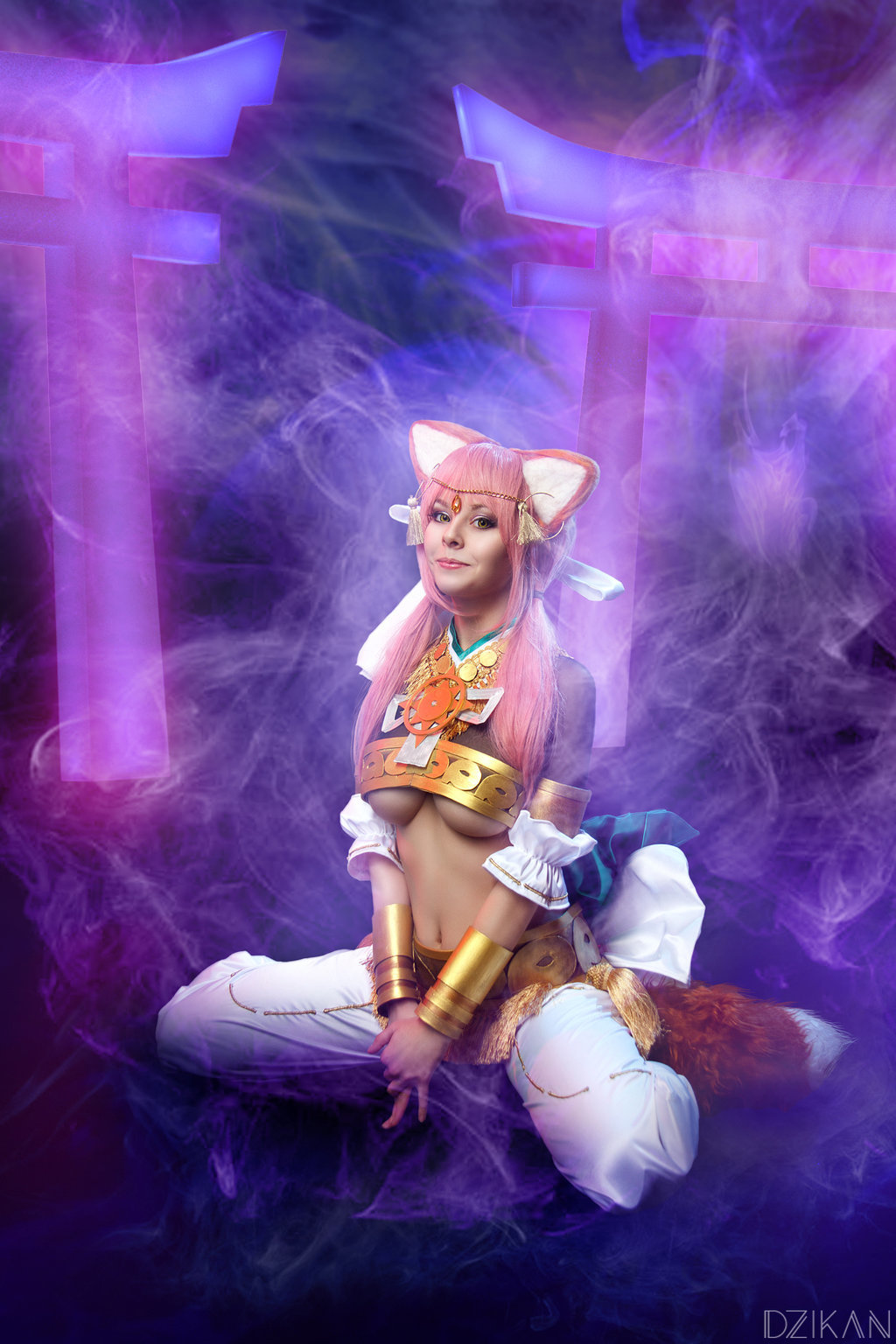 Valentine Tamamo (Goddess form)! - Disharmonica, , Cosplay, Fate-Extra, Anime, Beautiful girl, Longpost