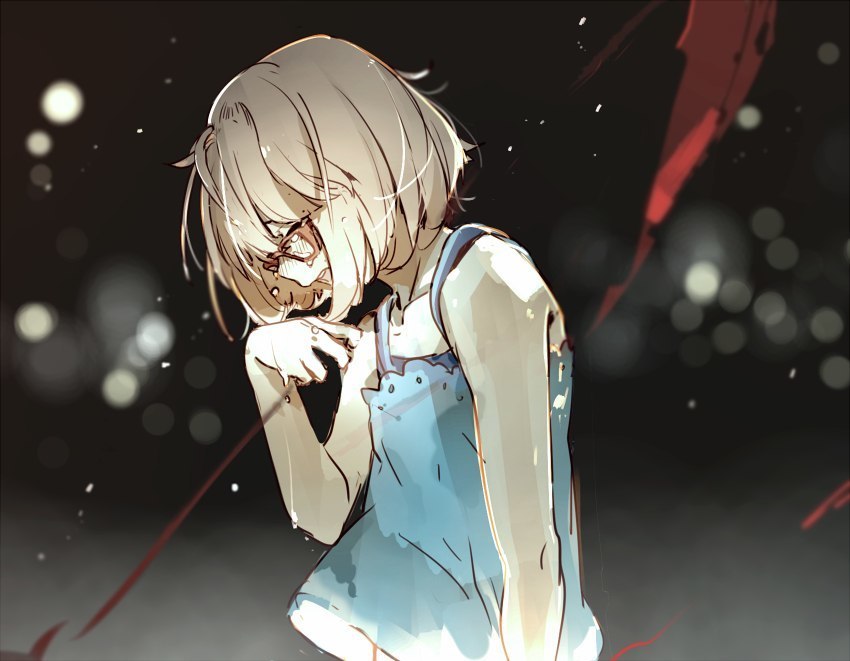 Anime Art - Mirai Kuriyama, Kyoukai no kanata