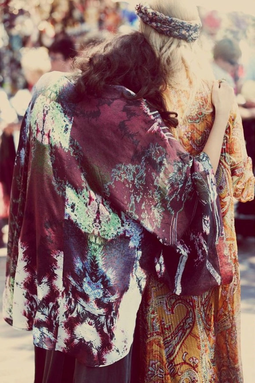 Girls of the 60s. 18+ - NSFW, Hippie, Woodstock, Longpost