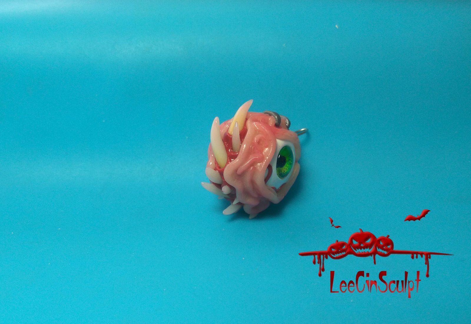 Creepy teratoma - Моё, Полимерная глина, Polymer clay, Крипота, Взгляд, Своими руками, Рукоделие без процесса, Длиннопост