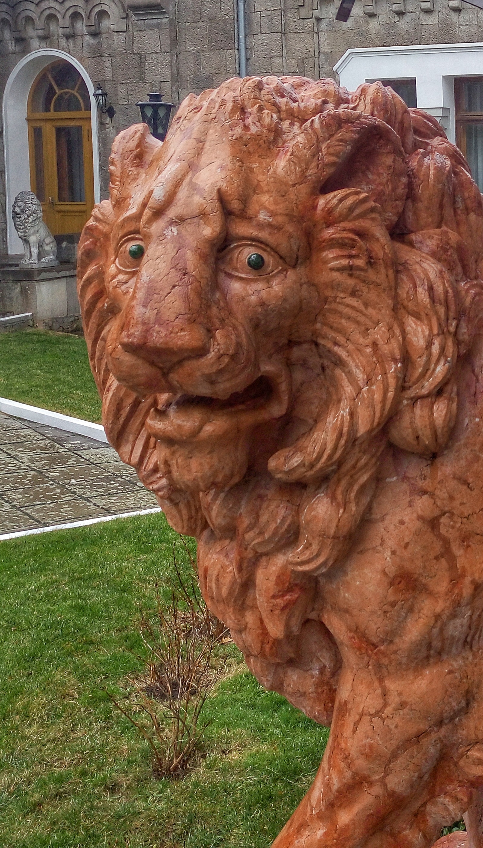 This look.... - My, a lion, Sight, Facial expressions, Sculpture