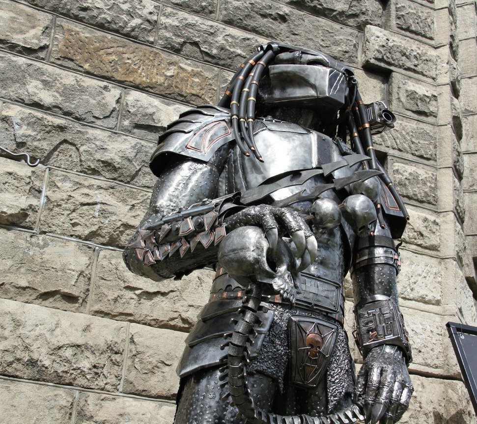 metal - Predator, Longpost, Not mine, Iron, Metal, Handmade, Predator (film)