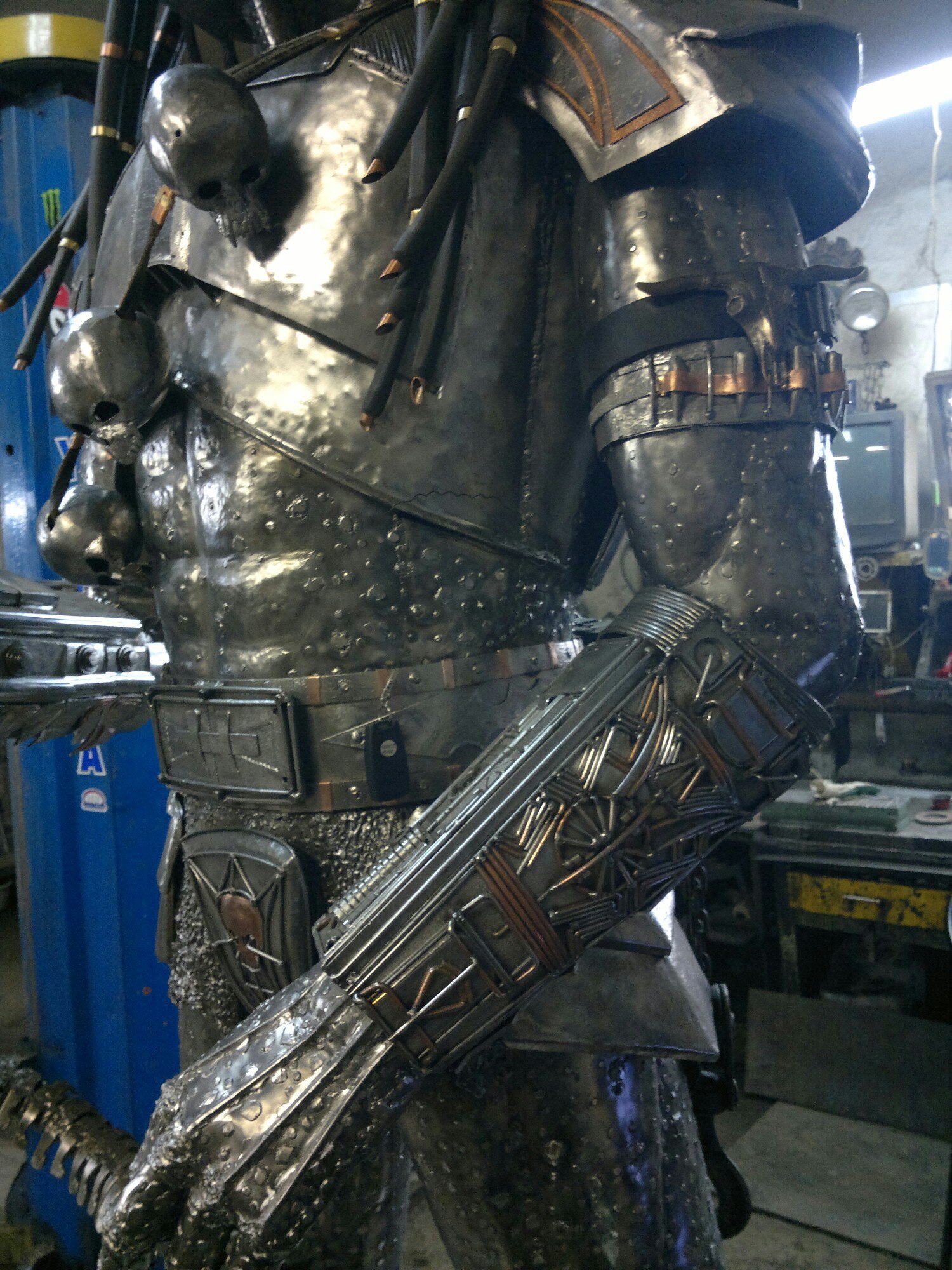 metal - Predator, Longpost, Not mine, Iron, Metal, Handmade, Predator (film)