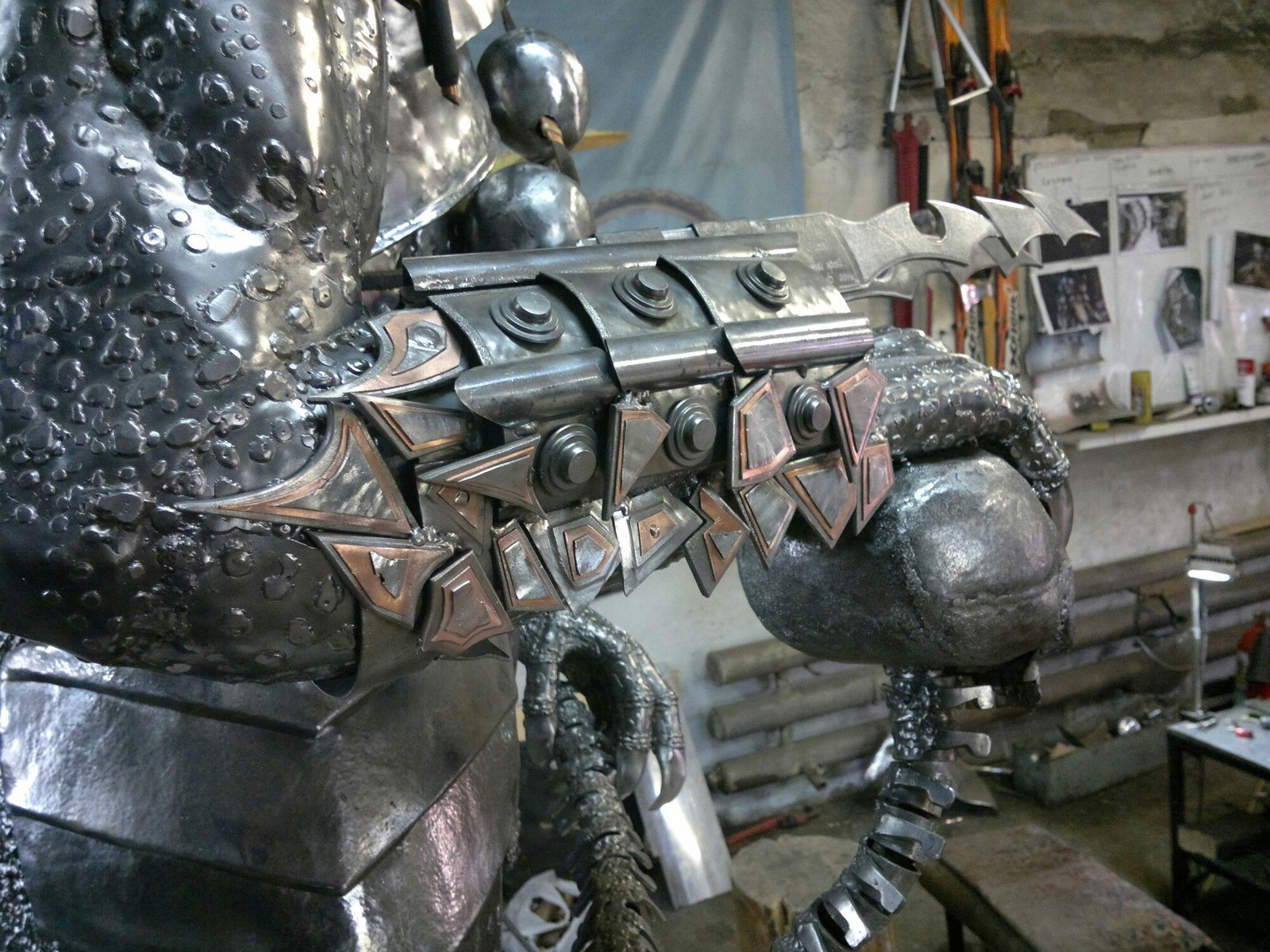 metal - Predator, Longpost, Not mine, Iron, Metal, Handmade, Predator (film)