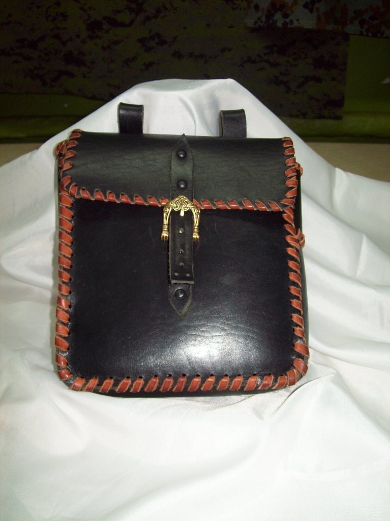 Rate the person's work please. - My, Leather products, Bracer, , Longpost