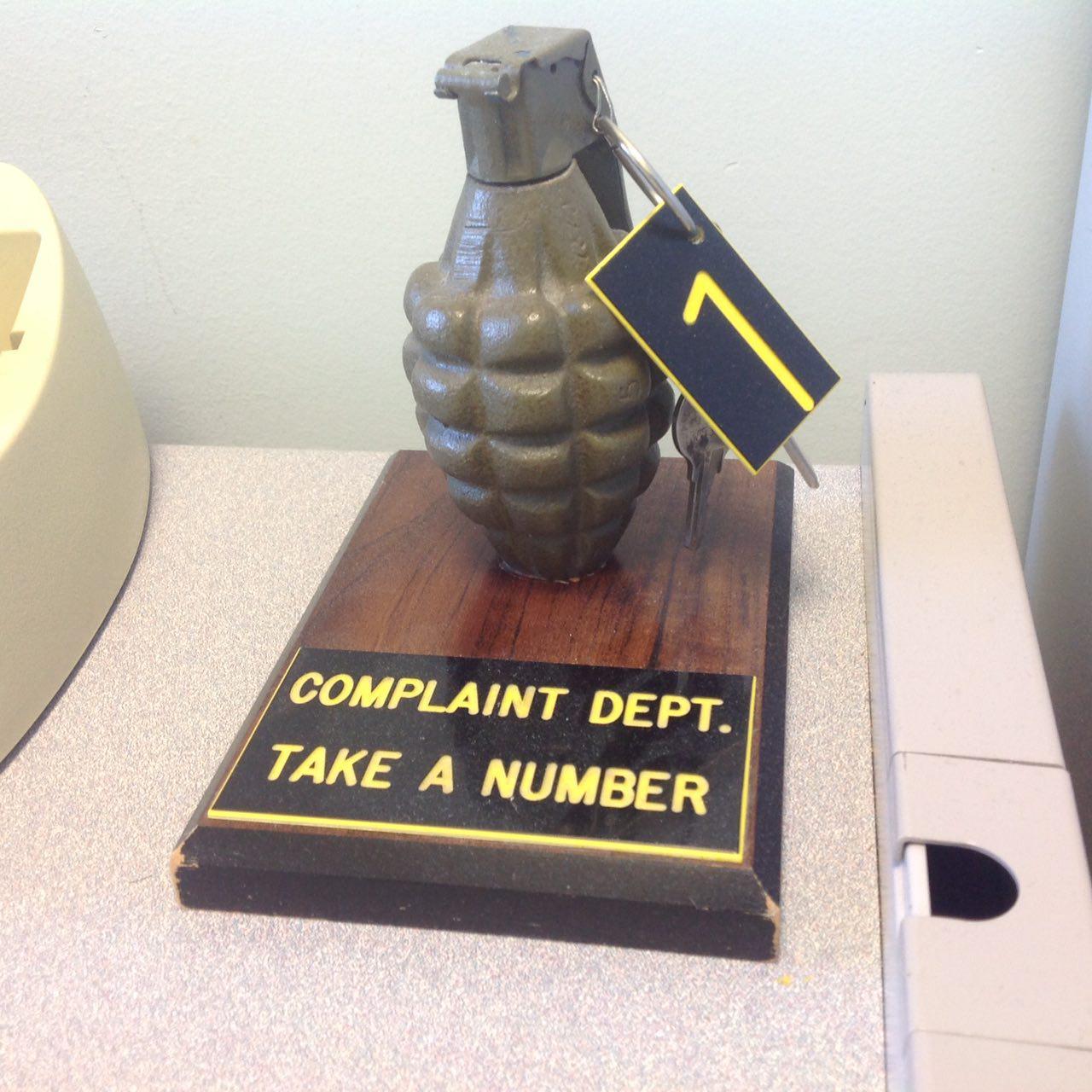 Complaints Department, get a number - My, University, Professional humor, A complaint