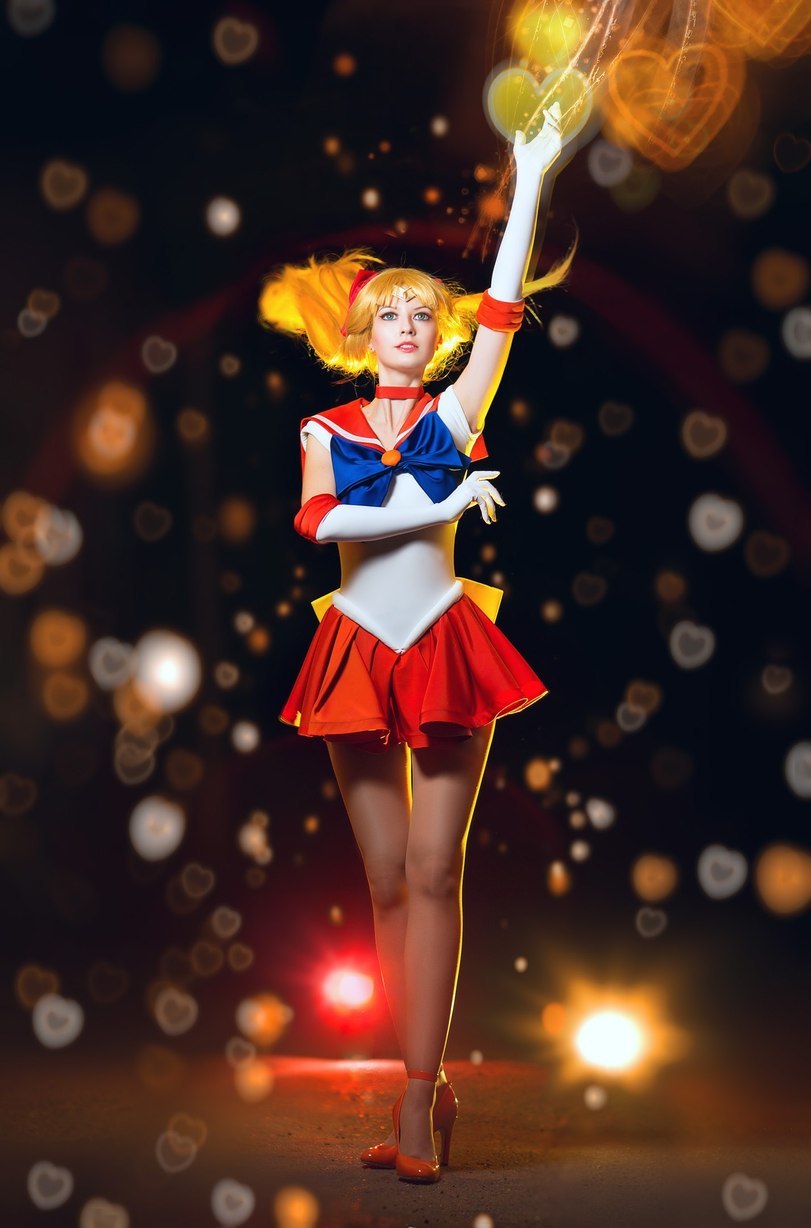 Cosplay Sailor Venus & Sailor Mars (Sailor Moon) - Sailor Moon, Sailor Mars, , Cosplay, Longpost, Sailor Venus