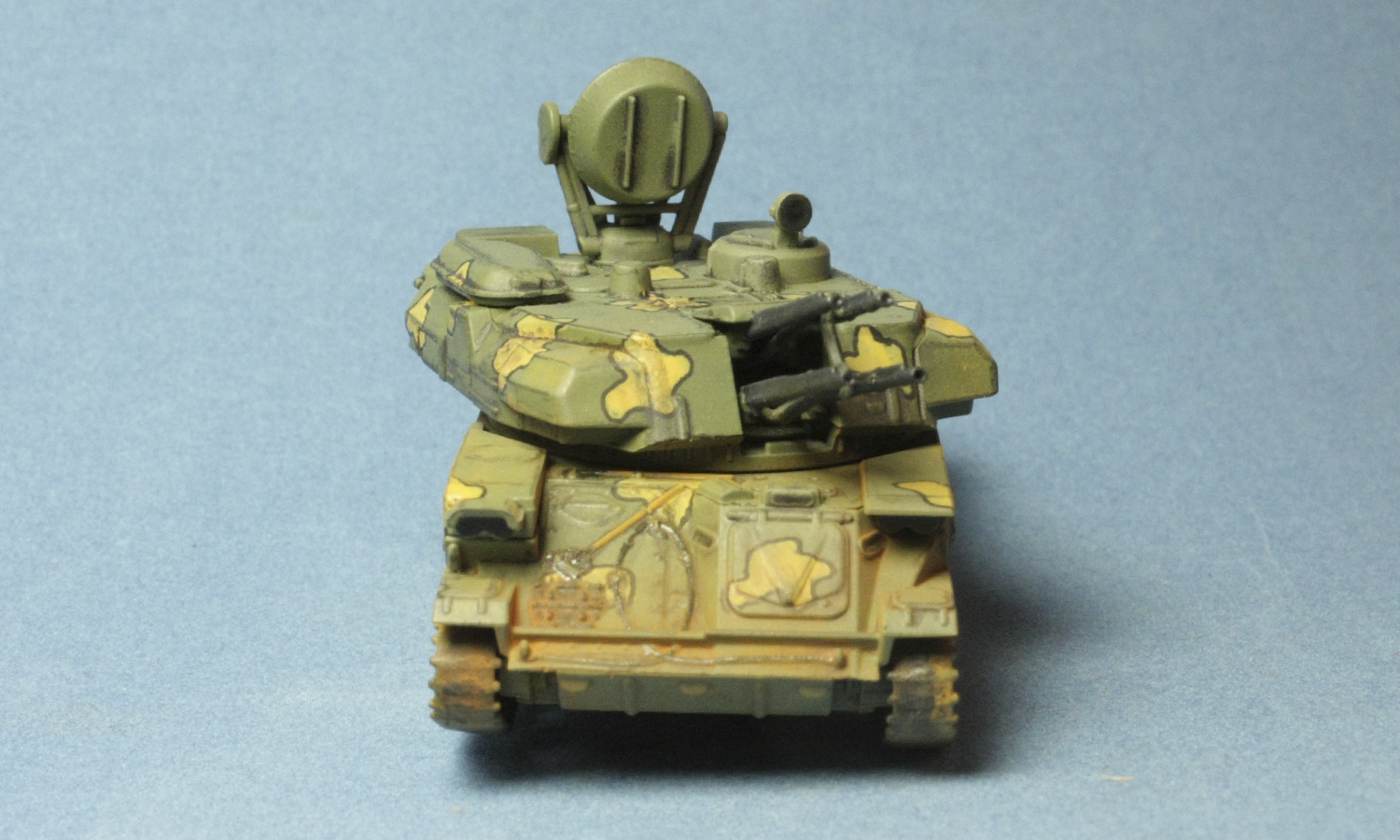 Shilka Syrian Air Defense 1/100 - My, Hobby, Modeling, , Shilka, Star, Longpost, Stars, Zvezda