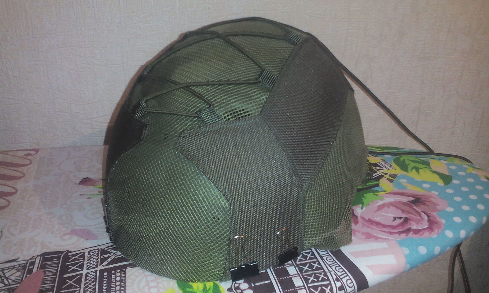 Helmet cover. - My, Handmade, Airsoft, Sewing, Longpost