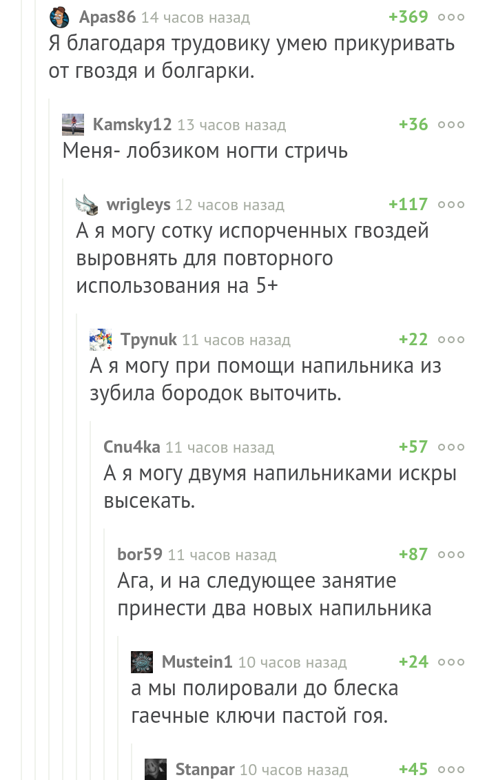 It seems that the Trudoviks are the only teachers in schools who taught children something useful. - School, Trudovik, Comments on Peekaboo, Screenshot