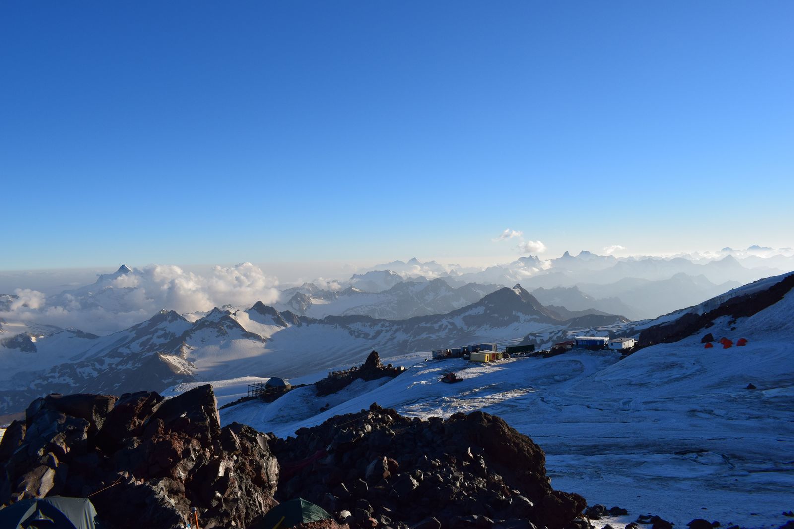 And everything is calm on Elbrus! - My, Elbrus, Adyr-Su Gorge, , , , The mountains, , Silence, Longpost