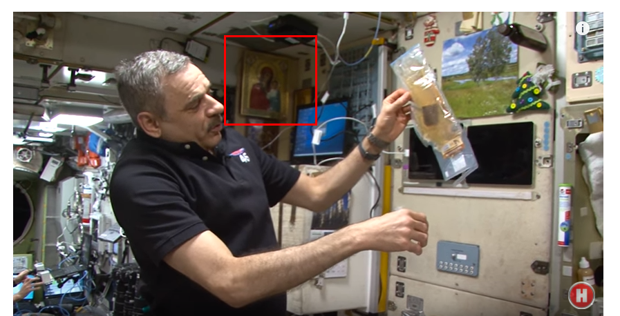 Icon on the ISS - Icons, ISS, Space, God, 