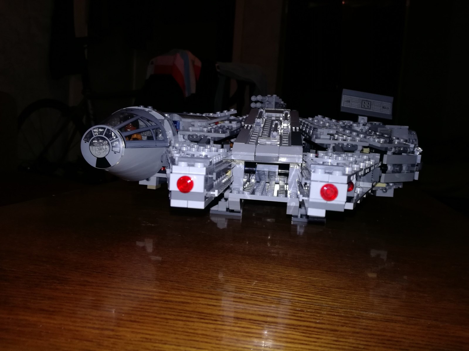 Millennium Falcon - My, , Millennium falcon, Star Wars, Constructor, Longpost