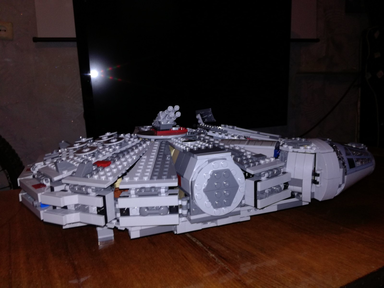 Millennium Falcon - My, , Millennium falcon, Star Wars, Constructor, Longpost