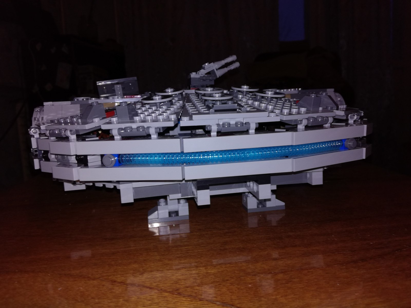 Millennium Falcon - My, , Millennium falcon, Star Wars, Constructor, Longpost