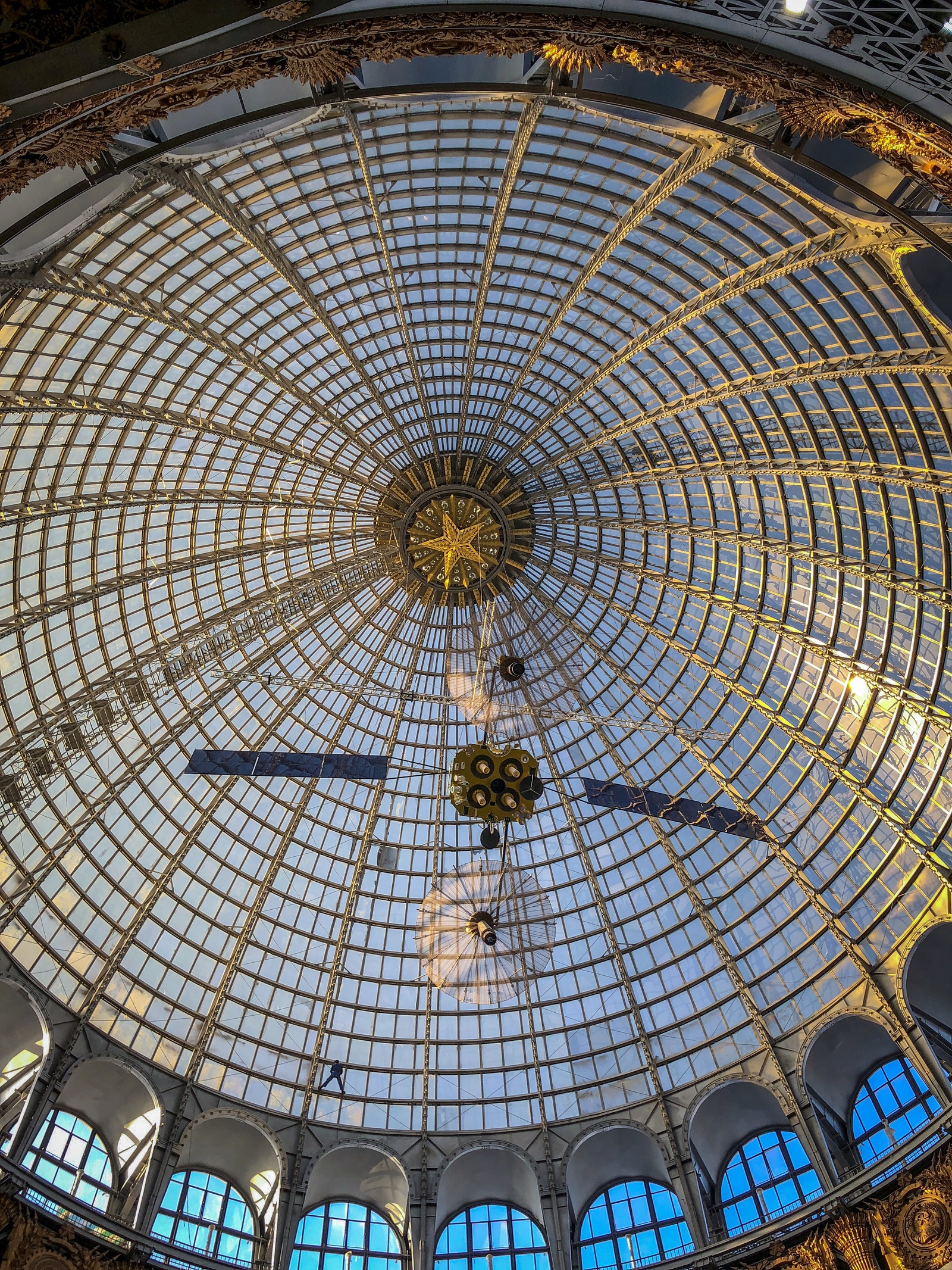 Dome of the Cosmos Pavilion at VDNKh - My, Moscow, VDNKh, Space