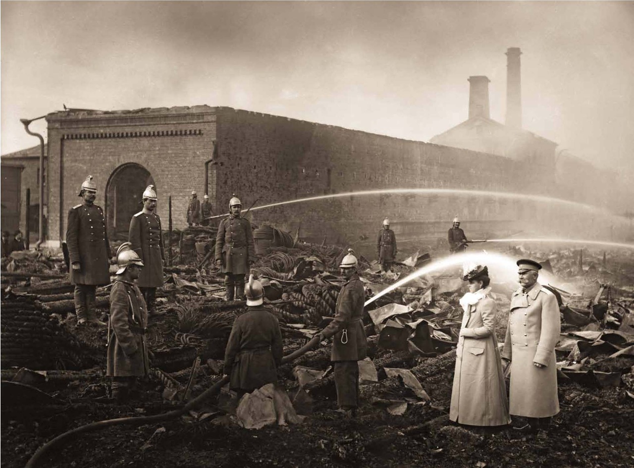 Fires and how they were fought at the beginning of the 20th century - Retro, The photo, Fire, 20th century, Longpost