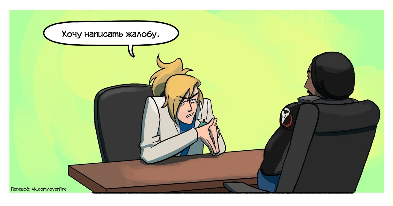 Impossible to work! - Overwatch, Blizzard, Moira, Mercy, Games, Anime, Comics