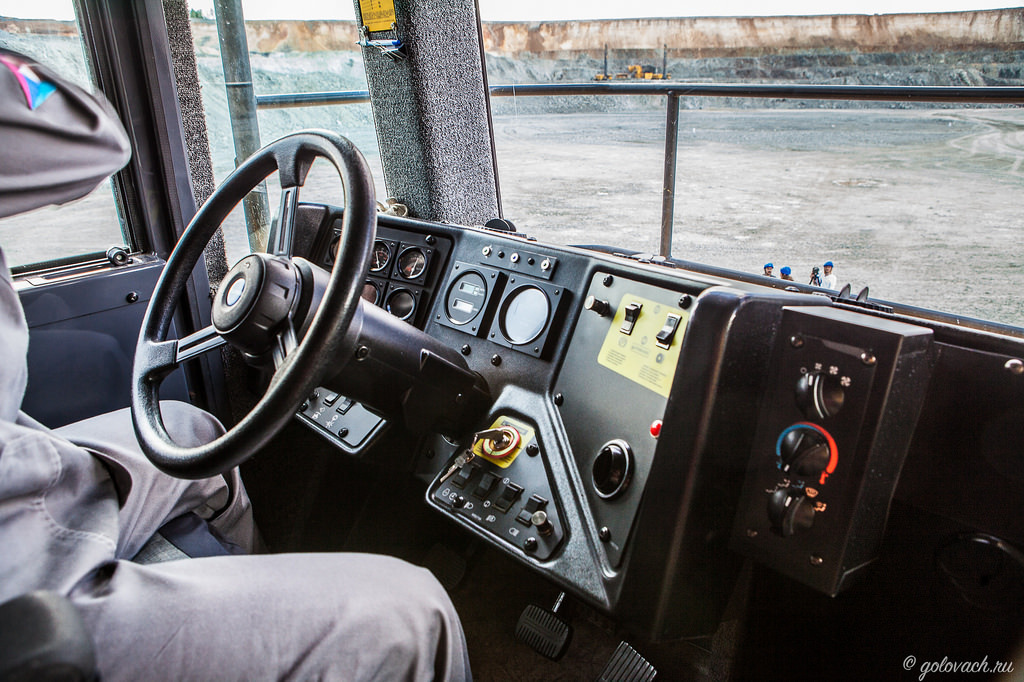 Gigantor. Mining dump truck Komatsu 730E. Test Drive. - Test Drive, Report, Dump truck, Komatsu, Longpost