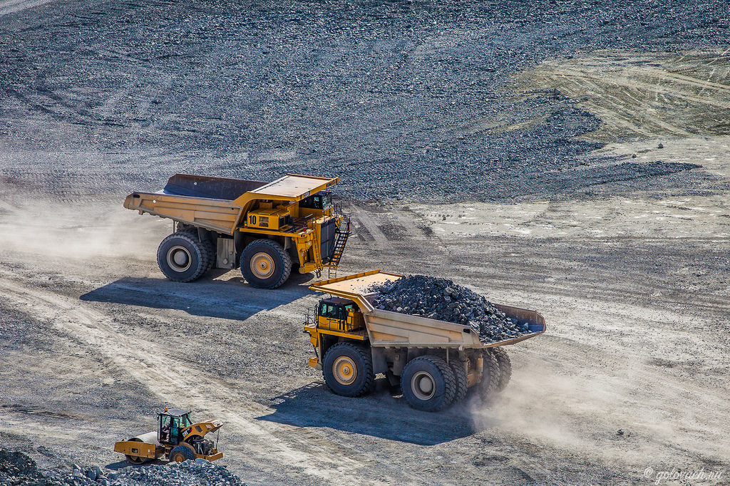 Gigantor. Mining dump truck Komatsu 730E. Test Drive. - Test Drive, Report, Dump truck, Komatsu, Longpost