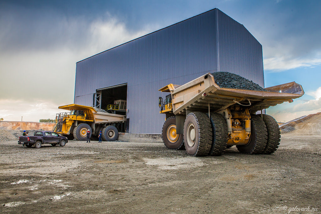 Gigantor. Mining dump truck Komatsu 730E. Test Drive. - Test Drive, Report, Dump truck, Komatsu, Longpost