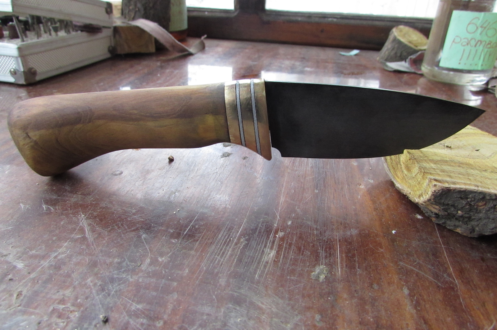 Как сделать нож из куска металла