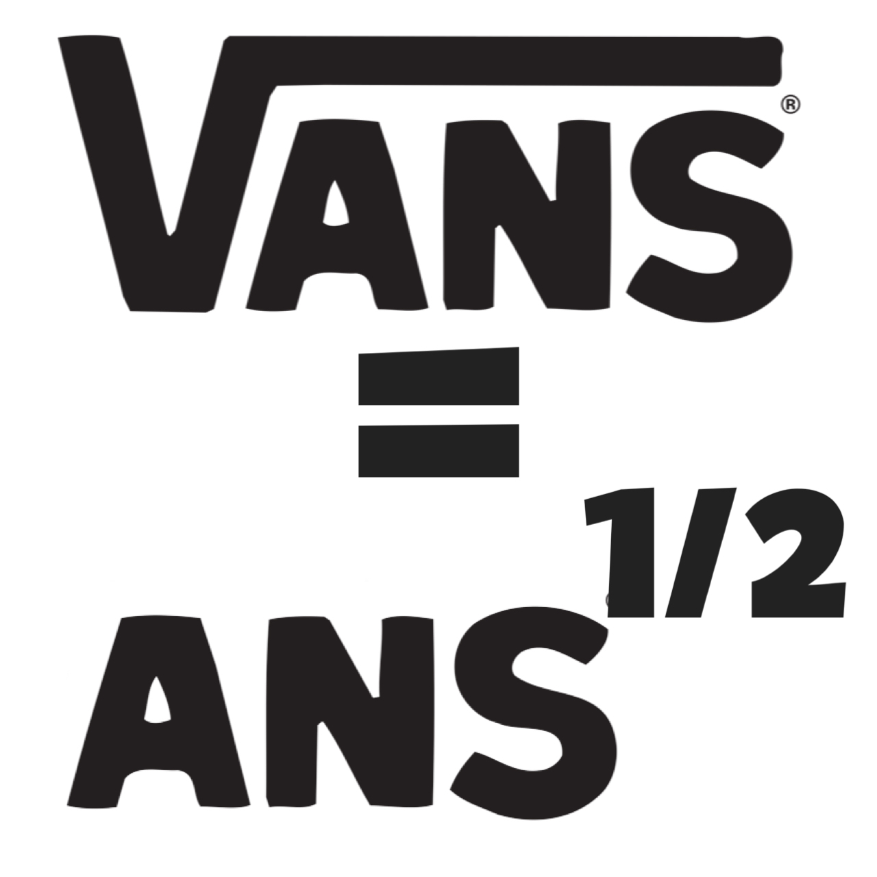 Quick math - Моё, Математика, Vans