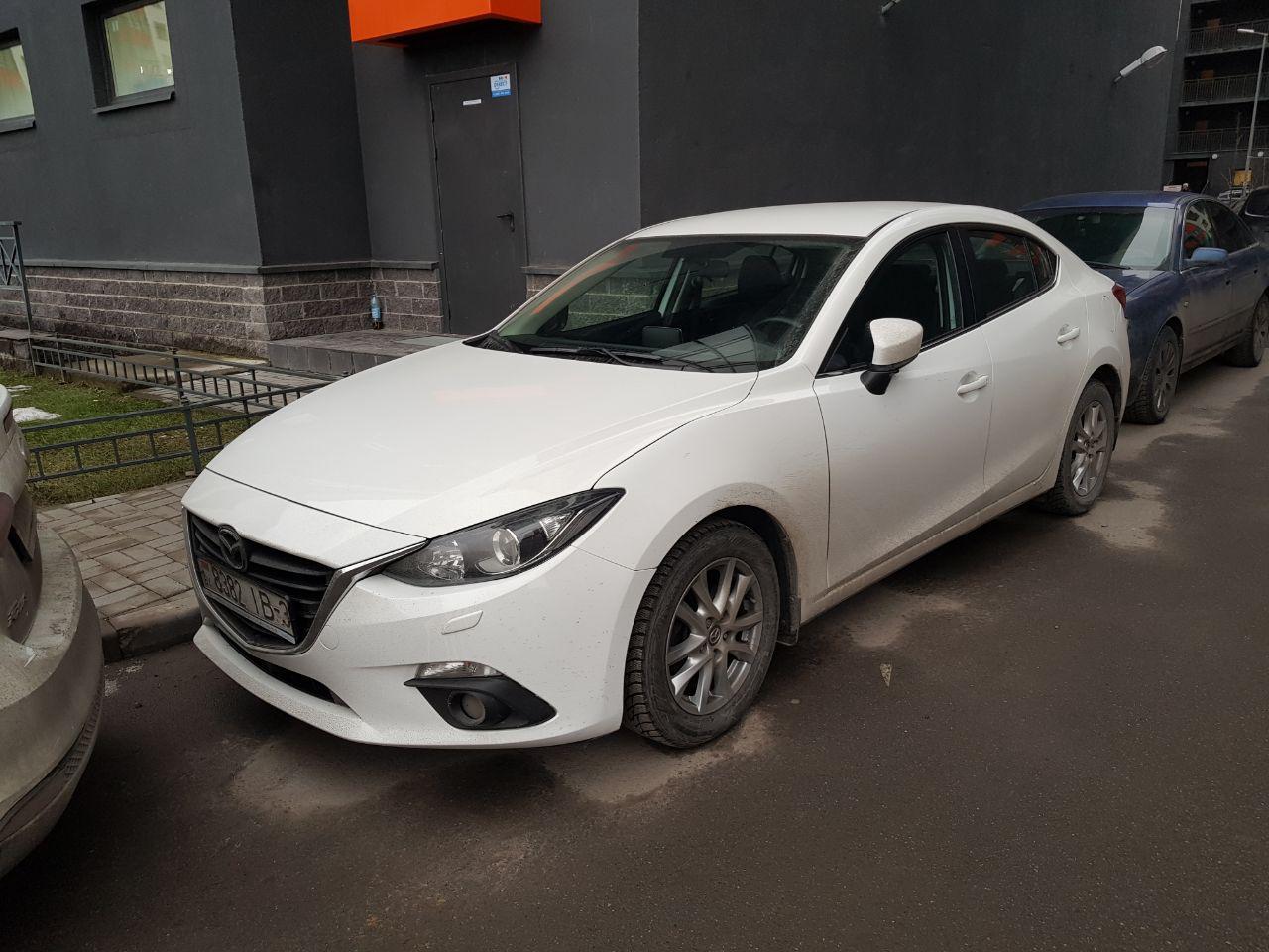 Пикабушники Питера, нужна Ваша помощь. 16.02 угнали Mazda 3 | Пикабу