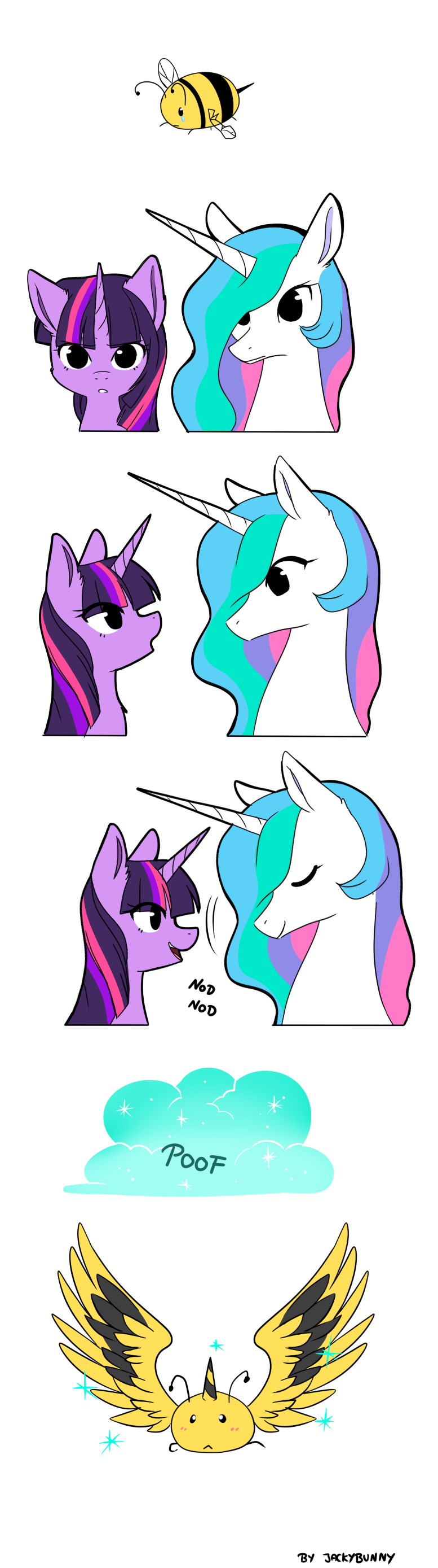 Genious idea - My little pony, PonyArt, Twilight sparkle, Princess celestia, Longpost