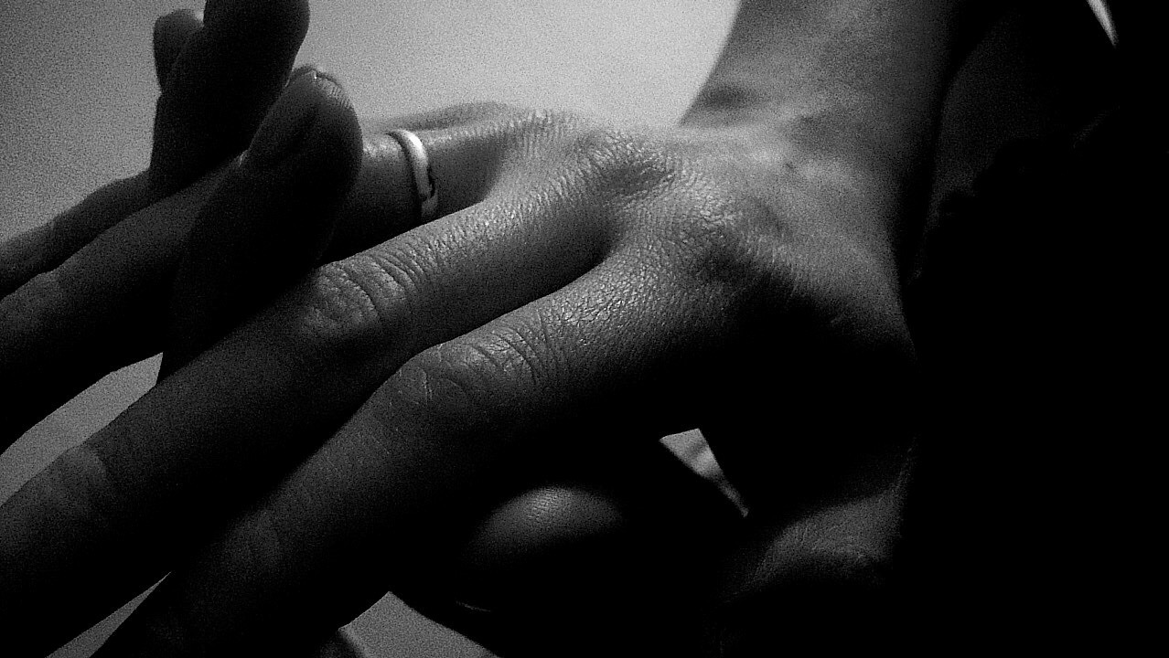 Tenderness - My, Hand, Husband, Black and white