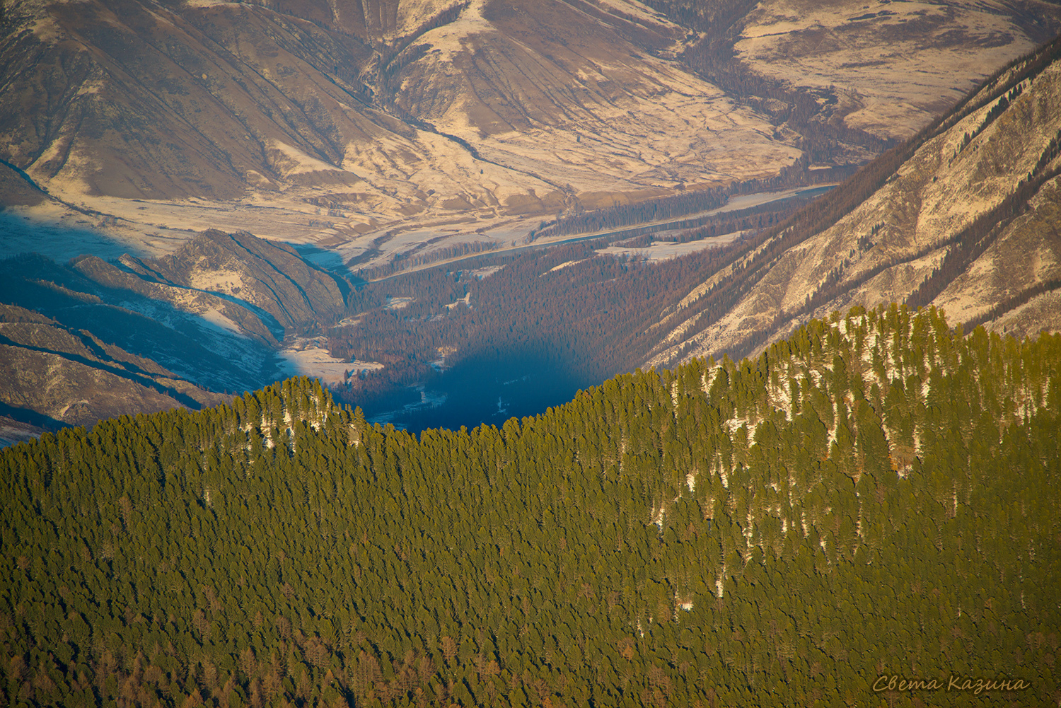 A thick layer of oxygen - The photo, The mountains, Altai, Nature, Russia, Altai Republic