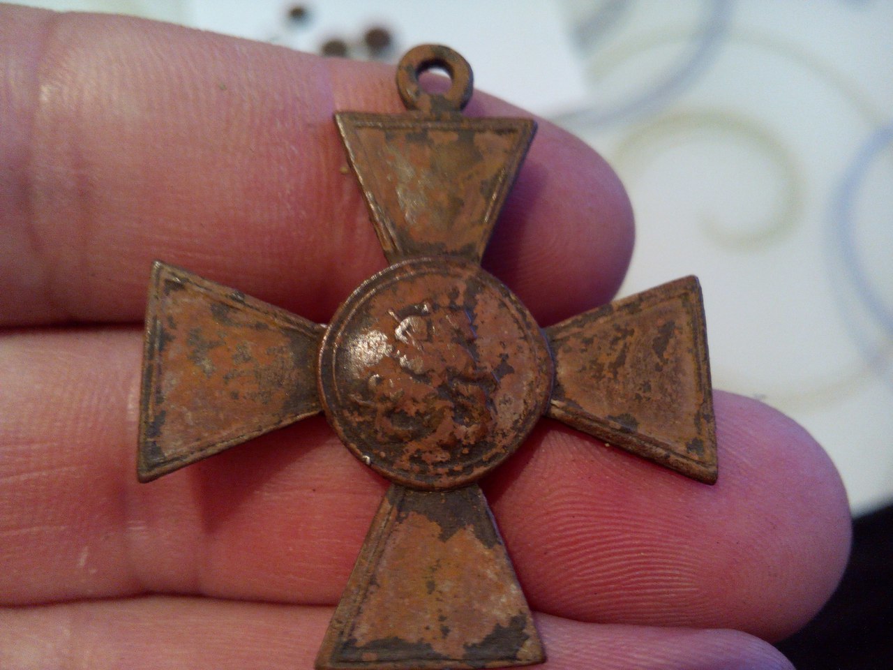 George Cross - My, St. George's cross, Story, Find, Longpost