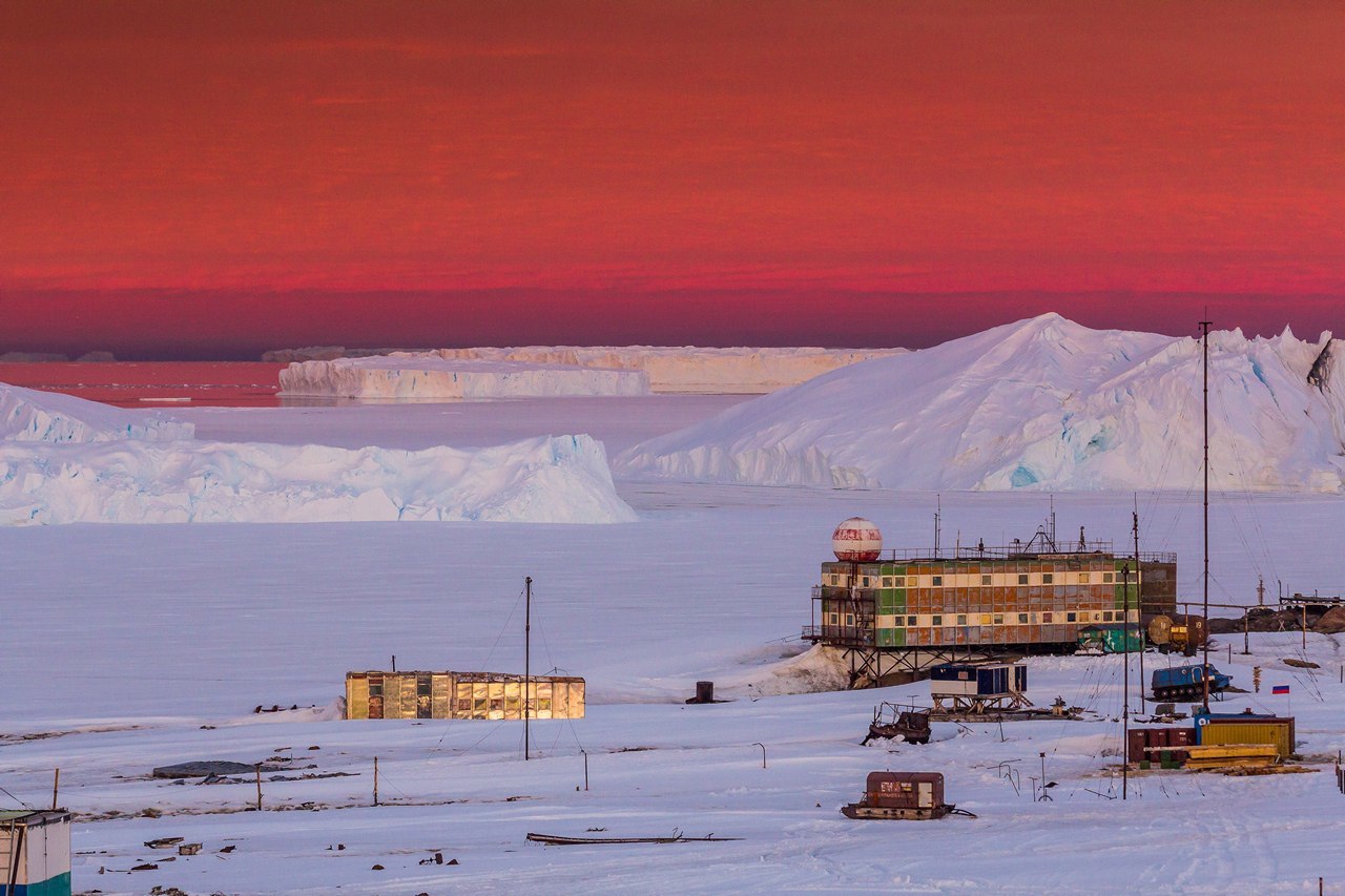 Mirny station area - Mirny Station, February, , The photo, Nature, Landscape, Longpost, Antarctica