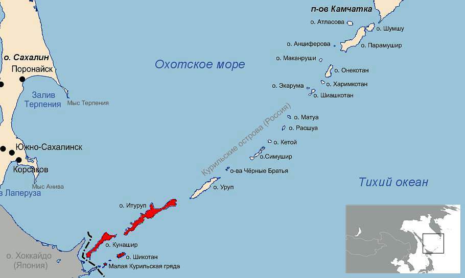 Японцев с детства решили натаскивать на проблему Курил - Курильские острова, Россия, Япония, Политика