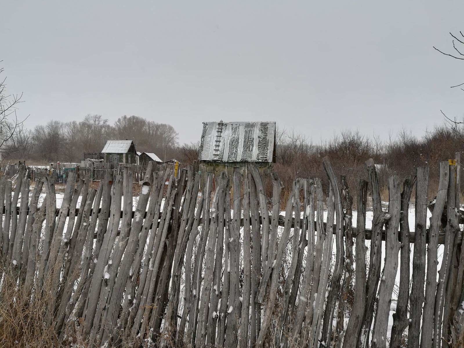 Просто мрачное место за городом. Ассоциации?) - Моё, Башкортостан, Зима, Страшно, Длиннопост