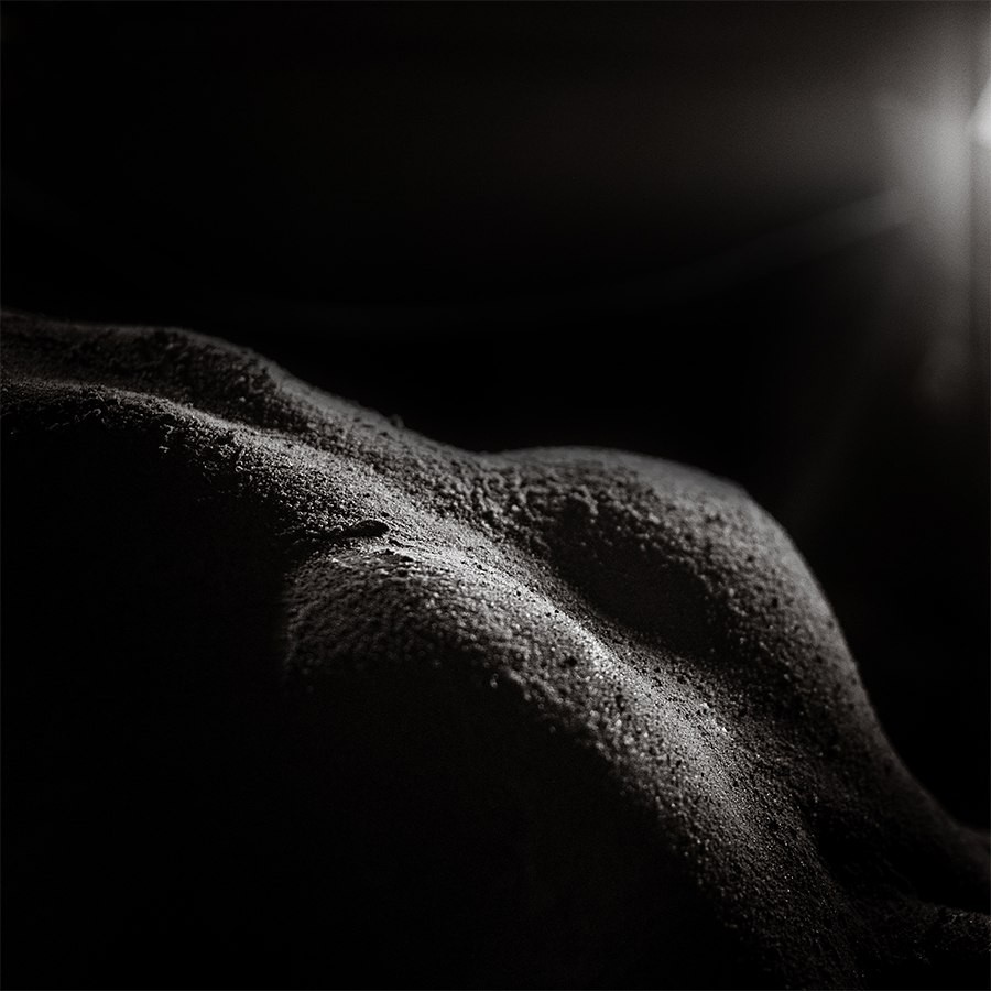 Bodyscape or fleshscape (beginning) - NSFW, My, Bodyscapes, Longpost, Breast, Black and white, Homemade, The photo, Photo project