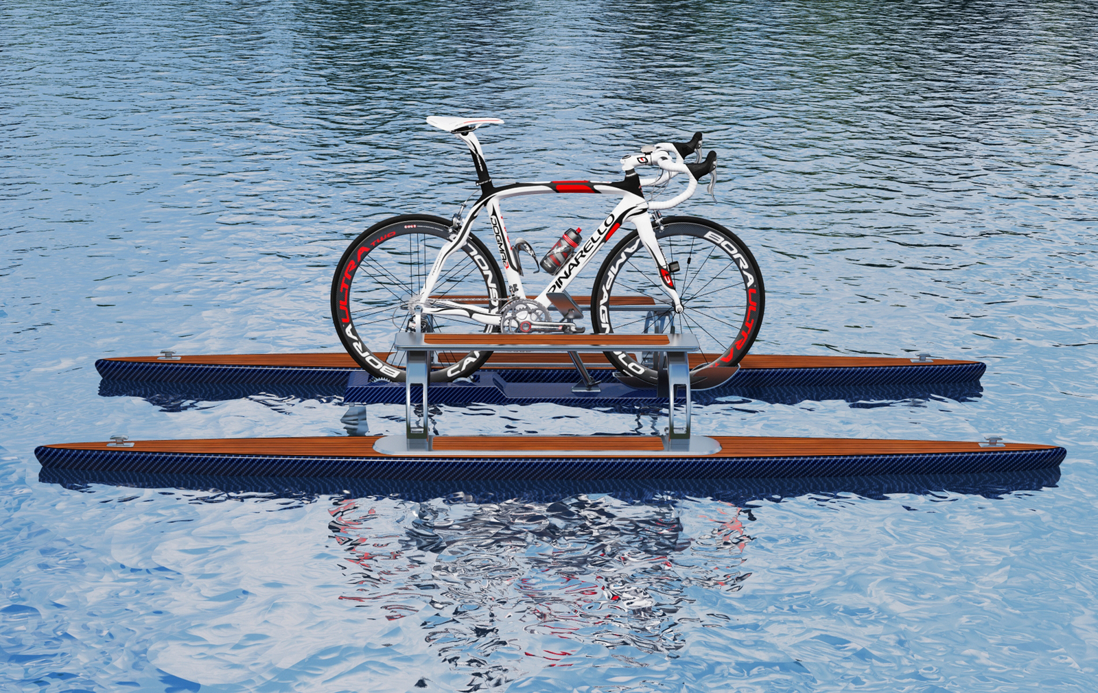 Water bike. Велокатамаран Wave Runner. Катамаран велосипед. Водный велосипед. Водный велосипед катамаран.