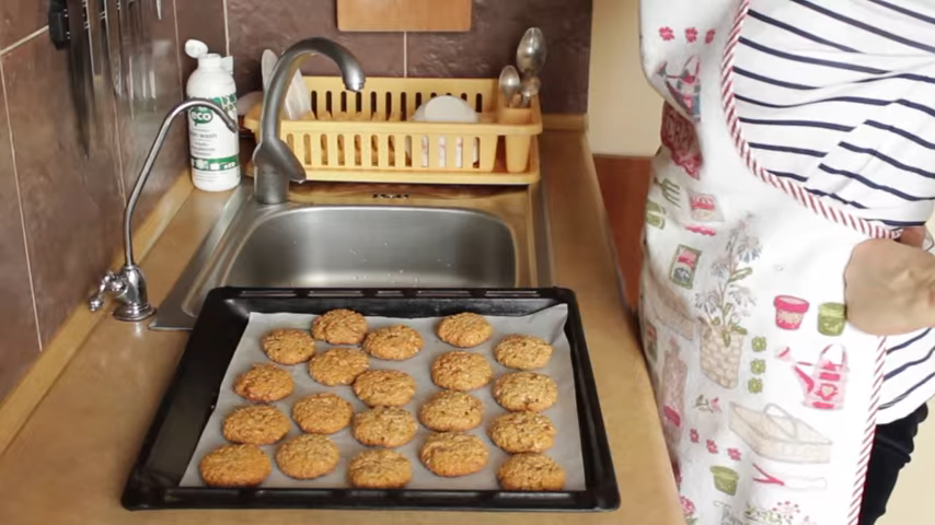 Homemade oatmeal cookies - My, Oatmeal cookies, Cookies, Recipe, Video recipe, Fast, Lenten dishes, Video, Longpost