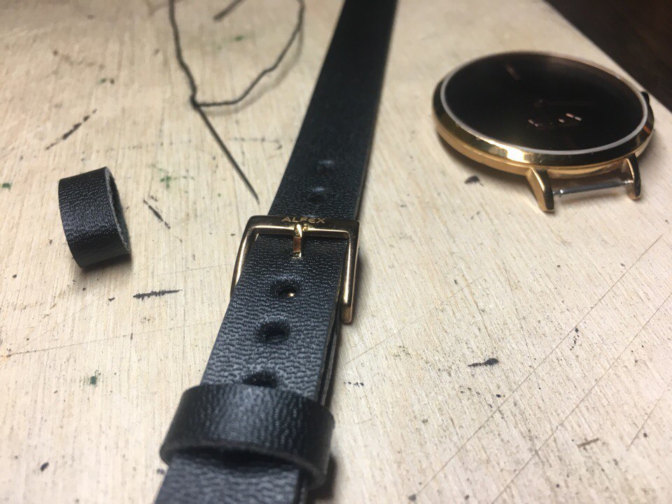 Alfex watch strap for women. Watch strap in two turns. - My, Needlework with process, Voronezh, Wristband, Tambov, , Strap, , Longpost