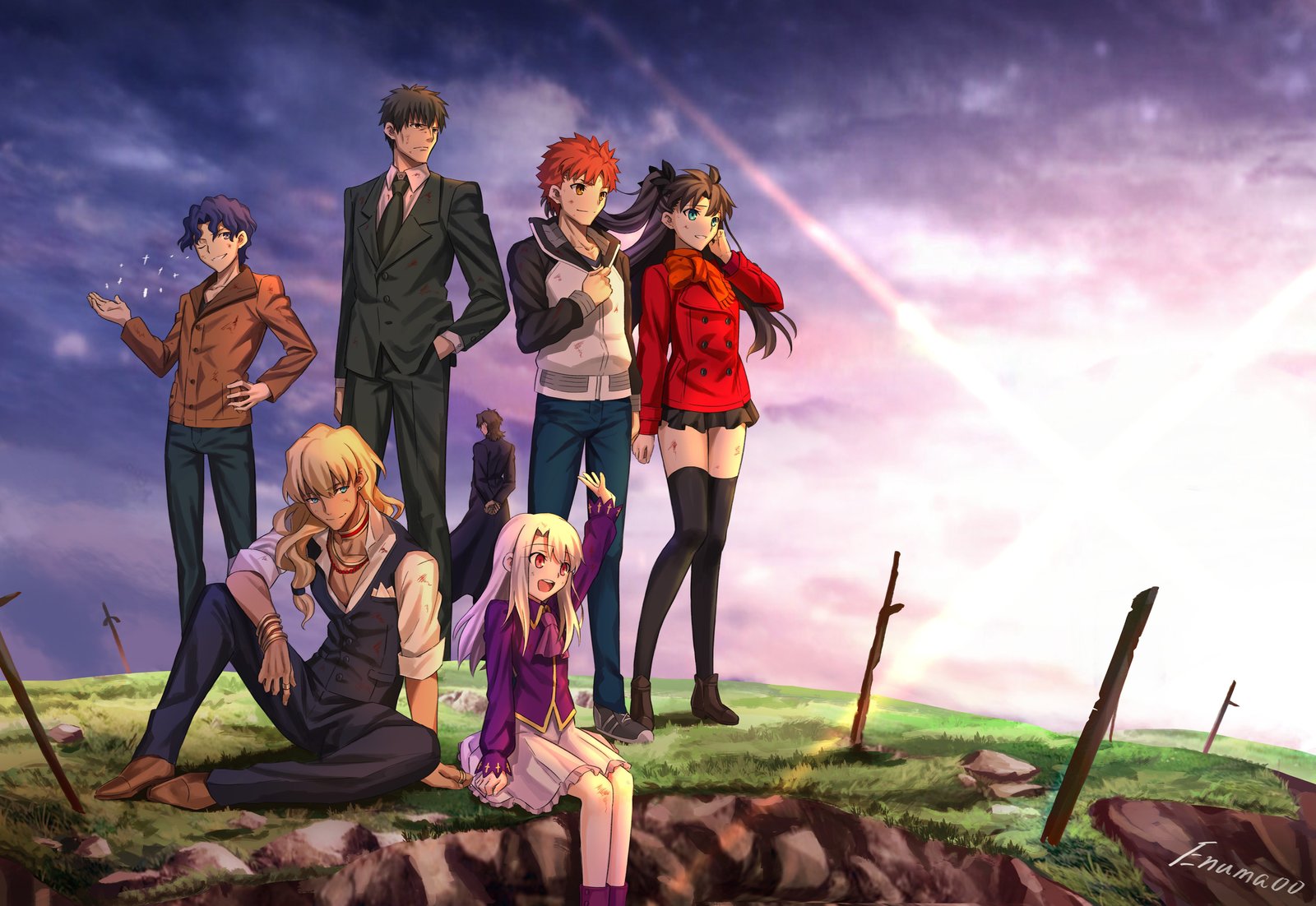 Fate/Stay Night: Unlimited Blade Works | Пикабу