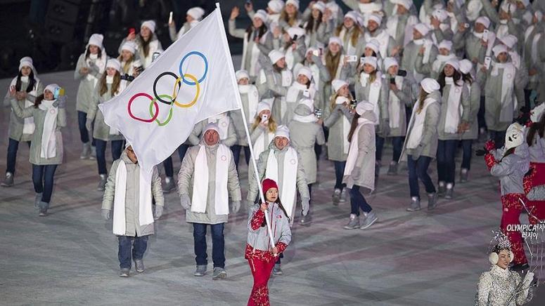 This IOC decision was influenced by 2 doping cases with Russian athletes at the 2018 Olympics. - Again, Athletes, Again