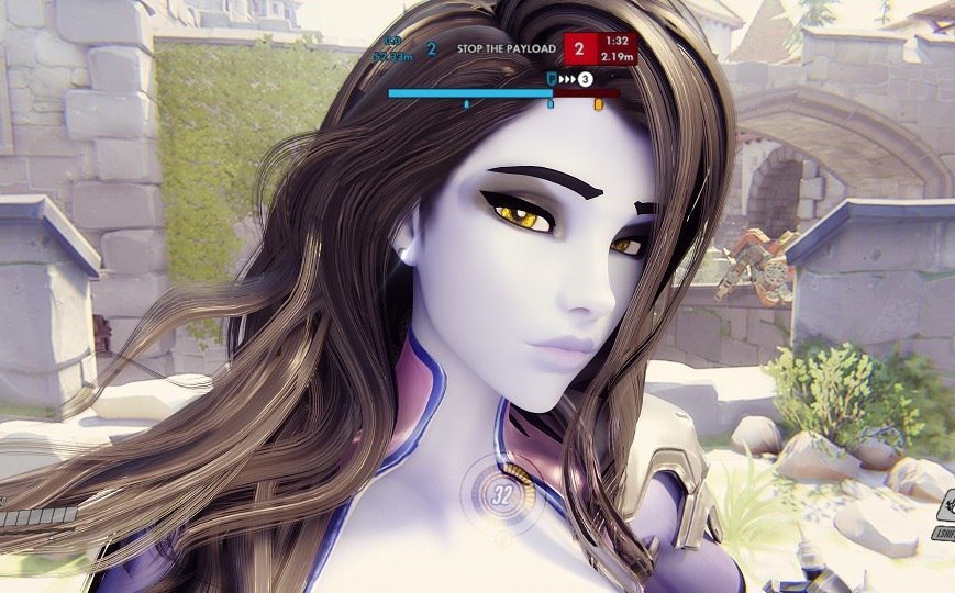 Вдова на максималках - Overwatch, Widowmaker, Игры, На максималках