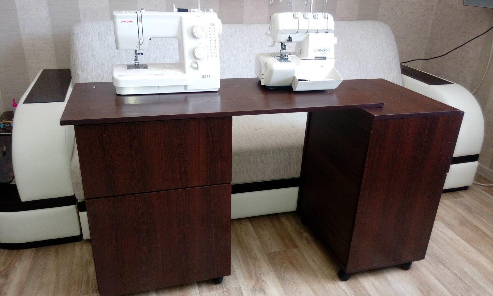 Sewing and needlework table - My, Furniture, With your own hands, Longpost